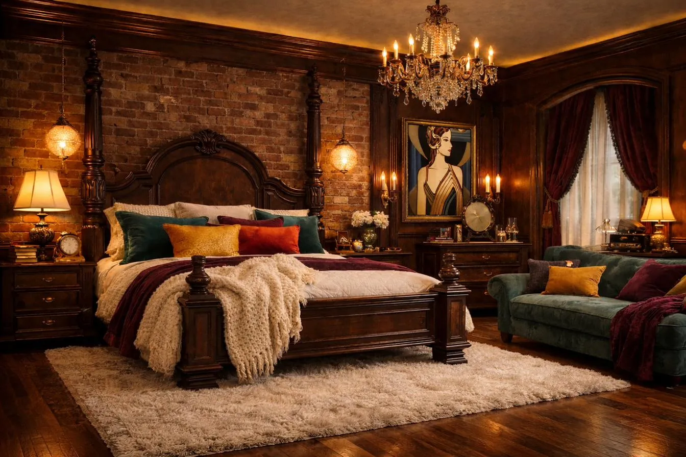 Painted view of The Mountain Suite